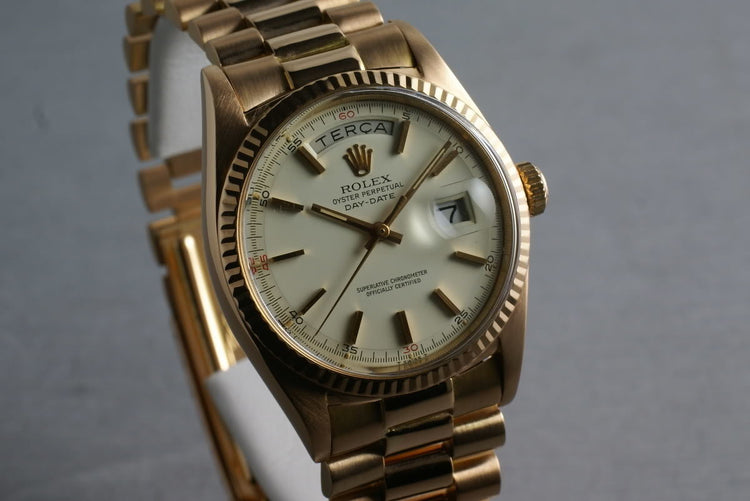 Rolex Vintage RG President 1803 ROSE gold