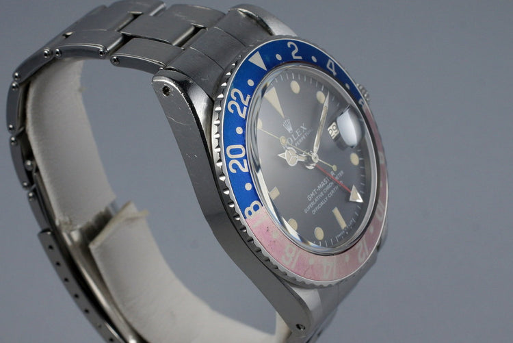 1968 Rolex GMT 1675 Mark I Dial