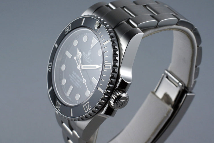 2013 Rolex Submariner 114060 with Box and Papers