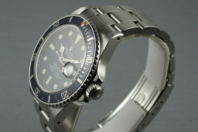 1982 Rolex Submariner 16800