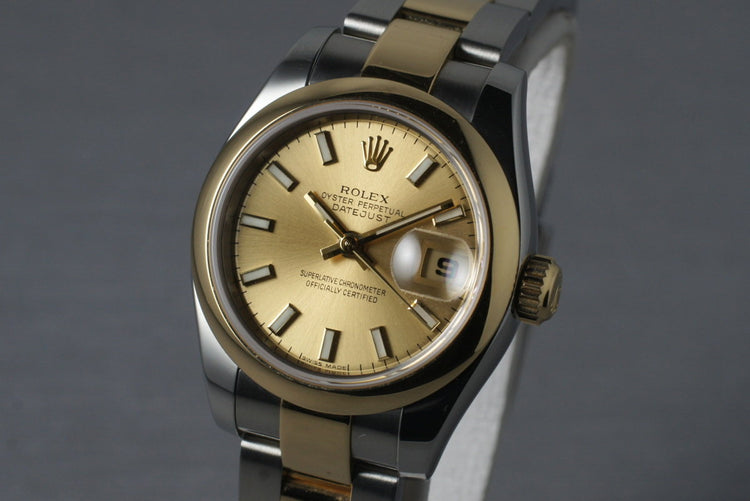 2003 Rolex Ladies Two Tone Datejust 179163