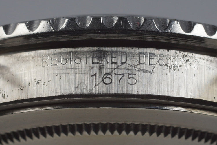 1971 Rolex GMT 1675 Mark I Dial