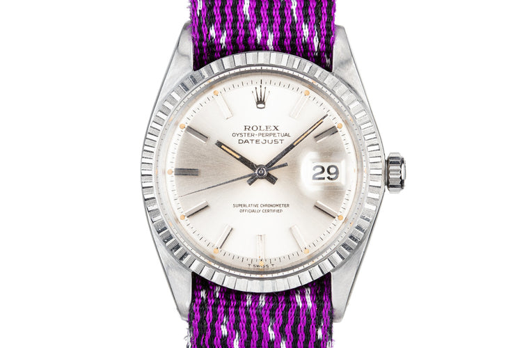 1965 Rolex DateJust 1603 Silver Dial