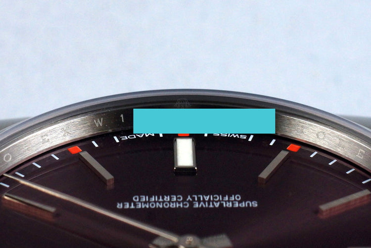 2016 Rolex Oyster Perpetual Ref: 114300 ‘Red Grape’ Dial MINT