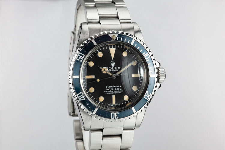 1964 Rolex Submariner 5512 with Newer Serif Dial