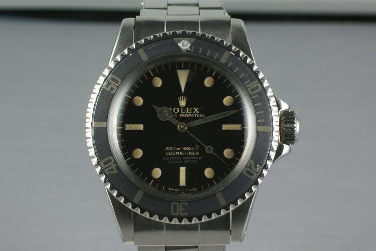 Rolex Gilt Submariner 5512 with 2 color Gilt Dial