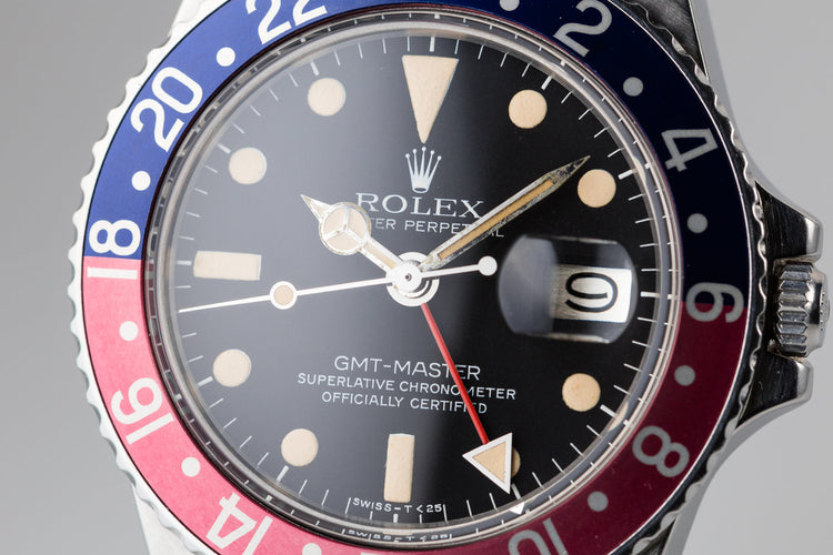 1977 Rolex GMT-Master 1675 "Pepsi" with Box and Papers