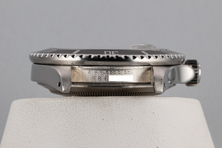 1987 Rolex Submariner 168000