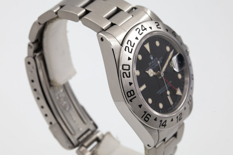 1987 Rolex Explorer II ‘Spider’ Dial 16550 with Box and Papers "Rail Dial"