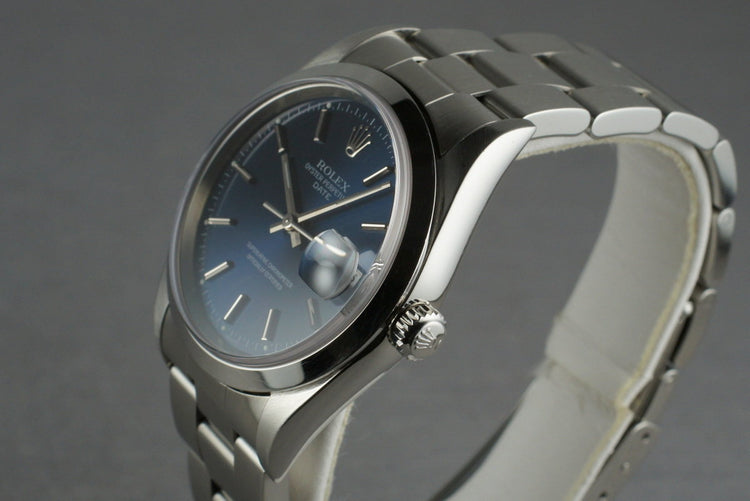 1998 Rolex Blue Dial Date Ref: 15200