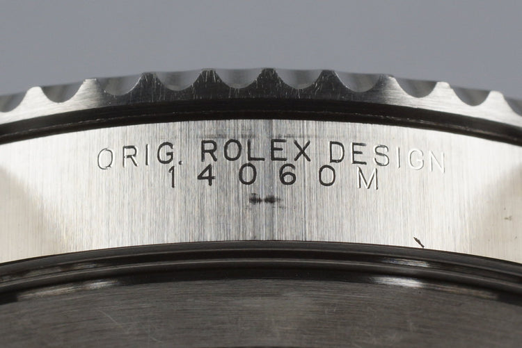 2012 Rolex Submariner 14060M 4 Line Dial with Box and Papers