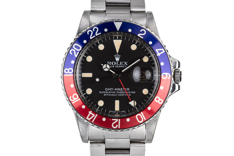1977 Rolex GMT-Master 1675 "Pepsi"