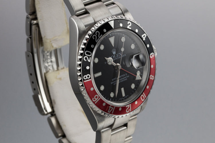 2003 Rolex GMT-Master II 16710 "Coke" with Box and Papers