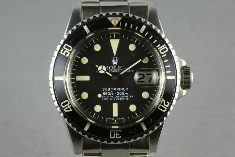 Rolex Submariner 1680 Mark 1 White Dial