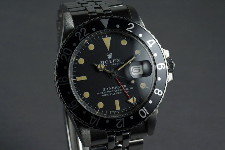 1971 Rolex GMT 1675 with Japanese RSC Papers