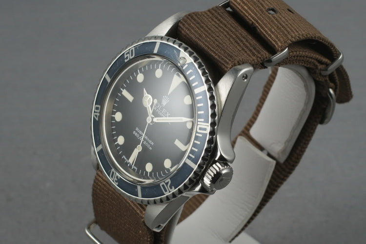 1978 Rolex Submariner 5513 with Maxi Mark 3 dial