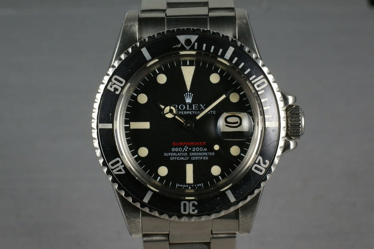 Rolex Red Submariner Ref: 1680 Mark IV