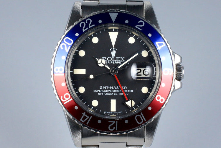 1983 Rolex GMT 16750 Matte Dial