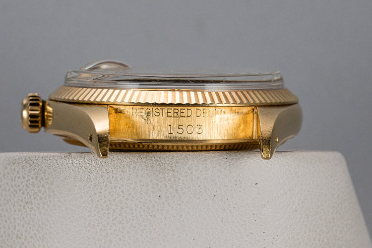 1969 Rolex 18K Date 1503