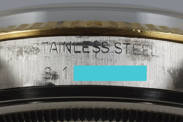 1984 Rolex Two Tone DateJust 16013