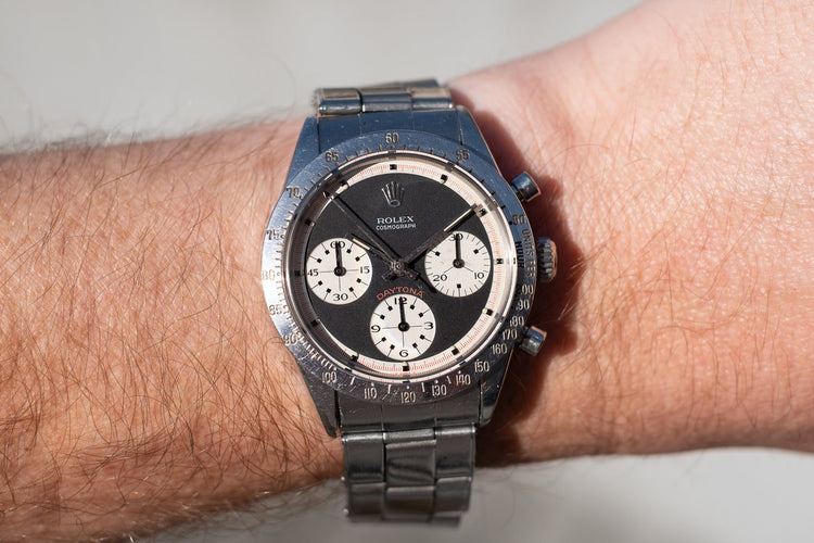 1969 Rolex "Paul Newman" Daytona 6239 with "Barbara" Aviation Documents and Photographs
