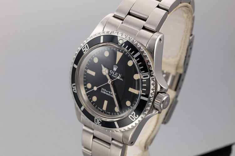 1967 Rolex Submariner 5513 with Meters First Dial