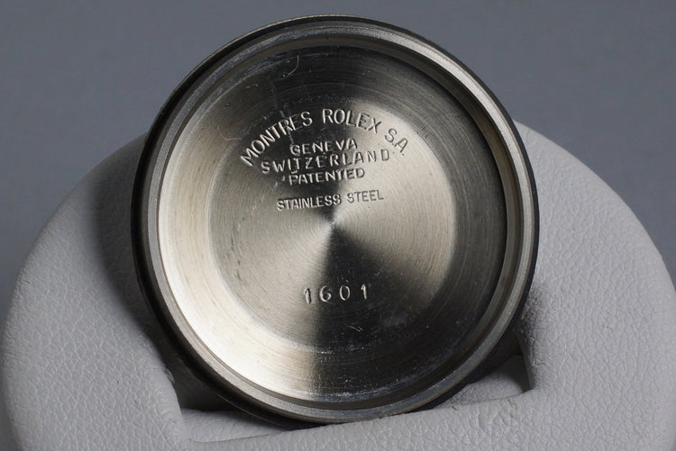 1972 Rolex Two Tone DateJust 1601 Champagne Roman Numeral Dial with Box and Papers