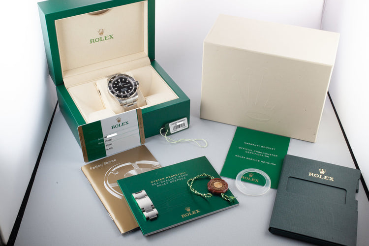 2015 Rolex Sea-Dweller 116600 with Box and Papers