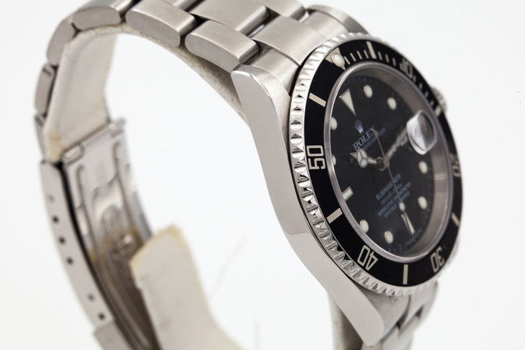 2006 Rolex Submariner 16610 with Box and Papers