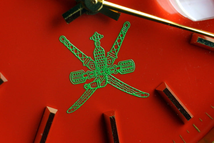 1987 YG Day-Date 18038 with Red Stella Oman Dial