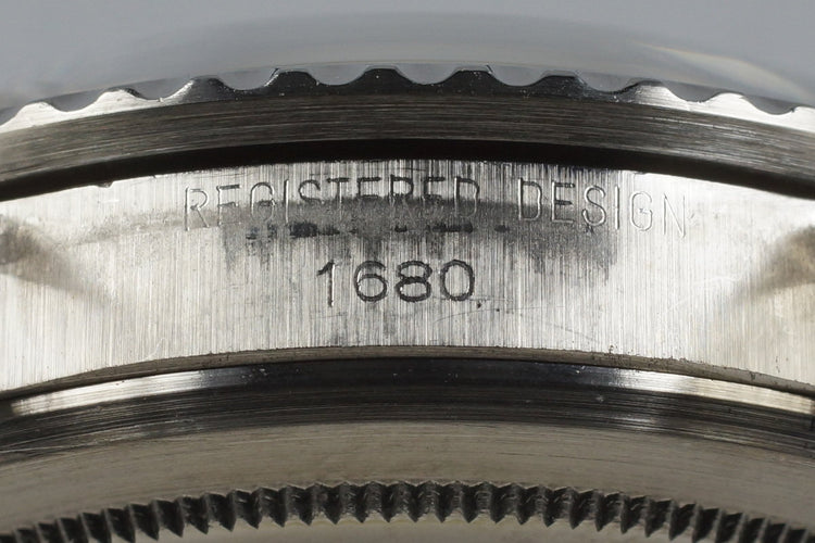 1971 Rolex Red Submariner 1680 Mark V Dial