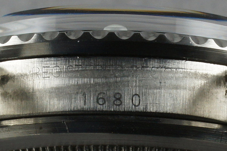 Rolex Submariner 1680 with creamy dial