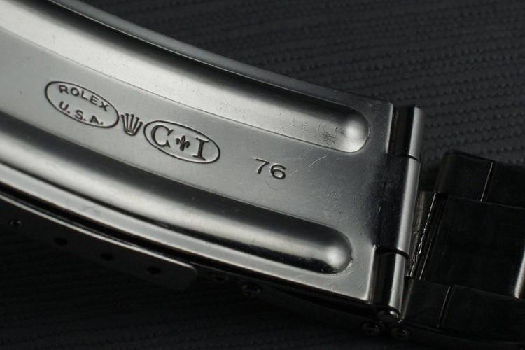 1964 Rolex Submariner 5512 with Glossy Gilt 4 Line Dial