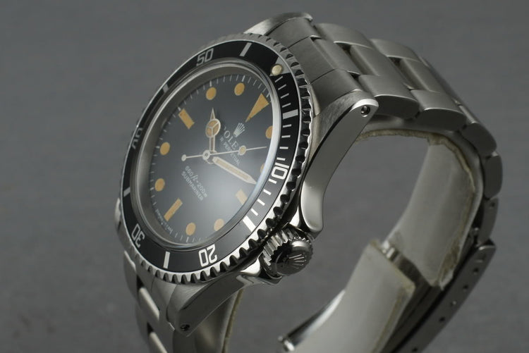 1970 Rolex Submariner 5513 with Orange Lume