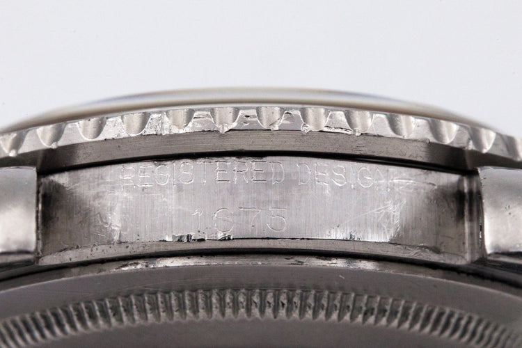 1964 Rolex GMT 1675 with Gilt Dial