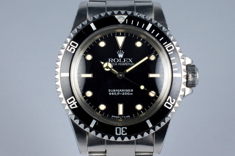 1986 Rolex Submariner 5513