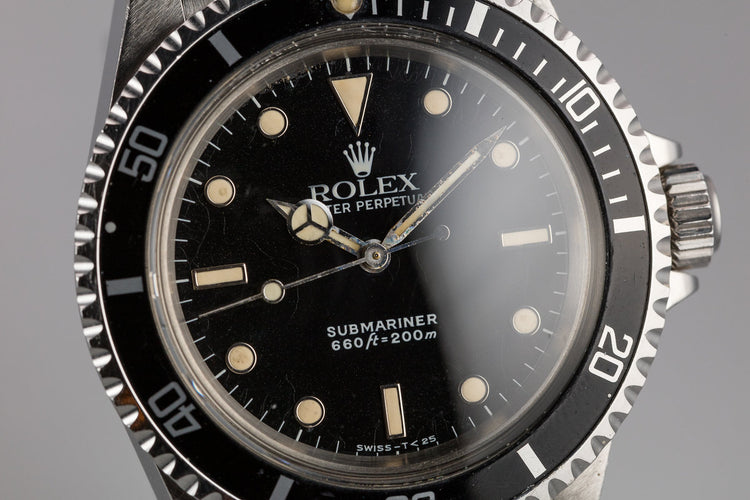 1988 Rolex Submariner 5513 Glossy Dial