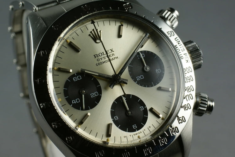 Rolex Daytona Ref 6265 Silver Sigma Dial