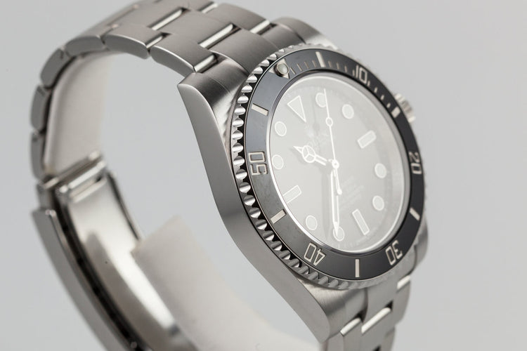 2017 Rolex Submariner 114060 with Box and Papers