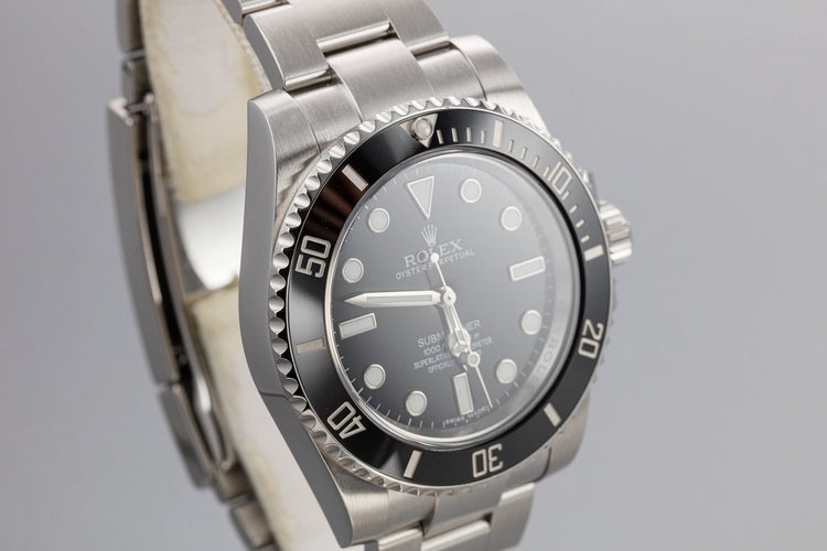 Rolex Submariner 114060 with Box and Booklet