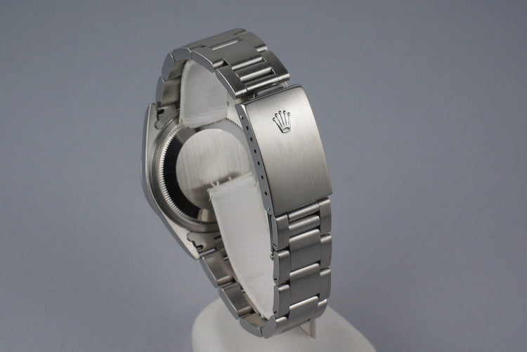 2001 Rolex DateJust 16220 Black Dial