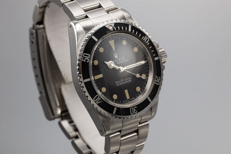 1968 Rolex Submariner 5513 Serif Dial