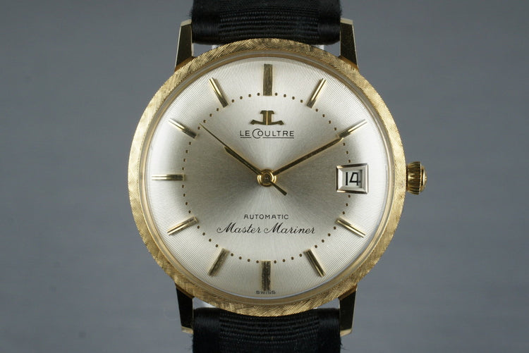 Vintage 18K YG LeCoultre Master Mariner