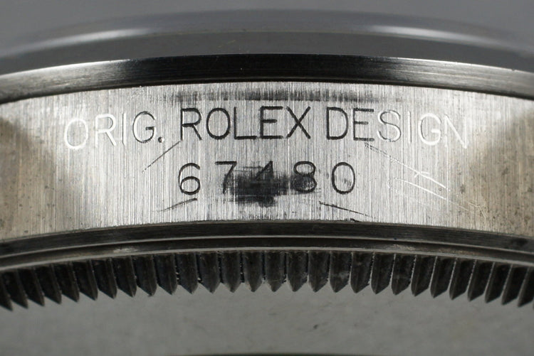 1997 Rolex MidSize Oyster Perpetual 67480 with White Roman Dial