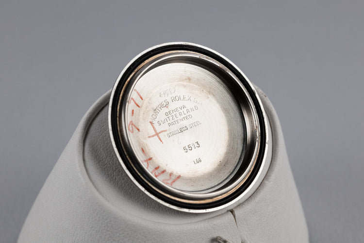 1966 Rolex Submariner 5513 with Gilt Bart Simpson Spider Dial