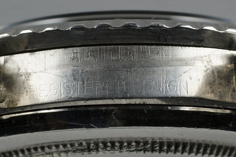 1961 Rolex Submariner 5512 PCG with Glossy Gilt 4 Line Dial