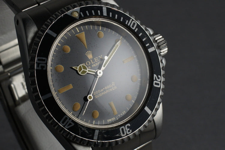 Rolex Submariner 5513 with Glossy Gilt Dial