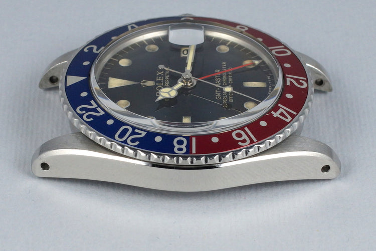 1967 Rolex GMT 1675 Glossy Gilt Dial