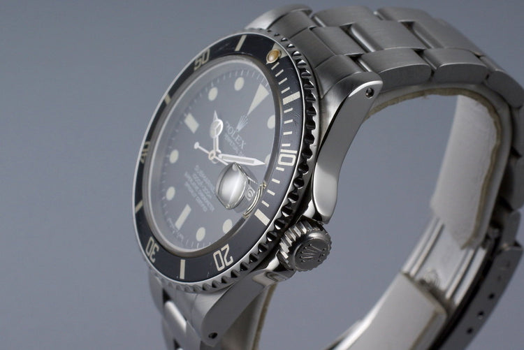 1981 Rolex Submariner 16800