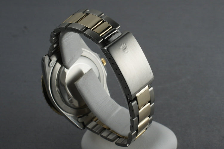 Rolex GMT Two Tone 16753 with root beer nipple dial